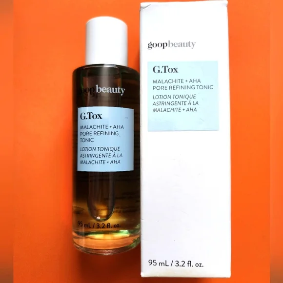 goop G.Tox Malachite +AHA Tonic